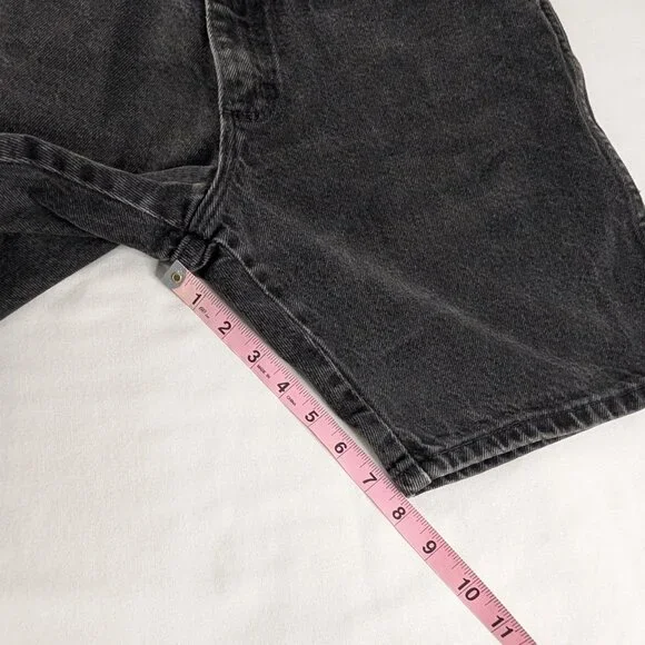 Wrangler Men's Black Denim Shorts - Picture 6 of 7